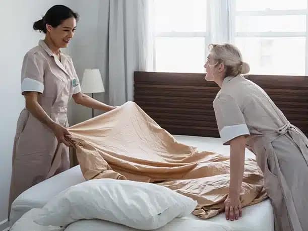 Équipe de ménage professionnel et intendance pour conciergerie à La Réunion